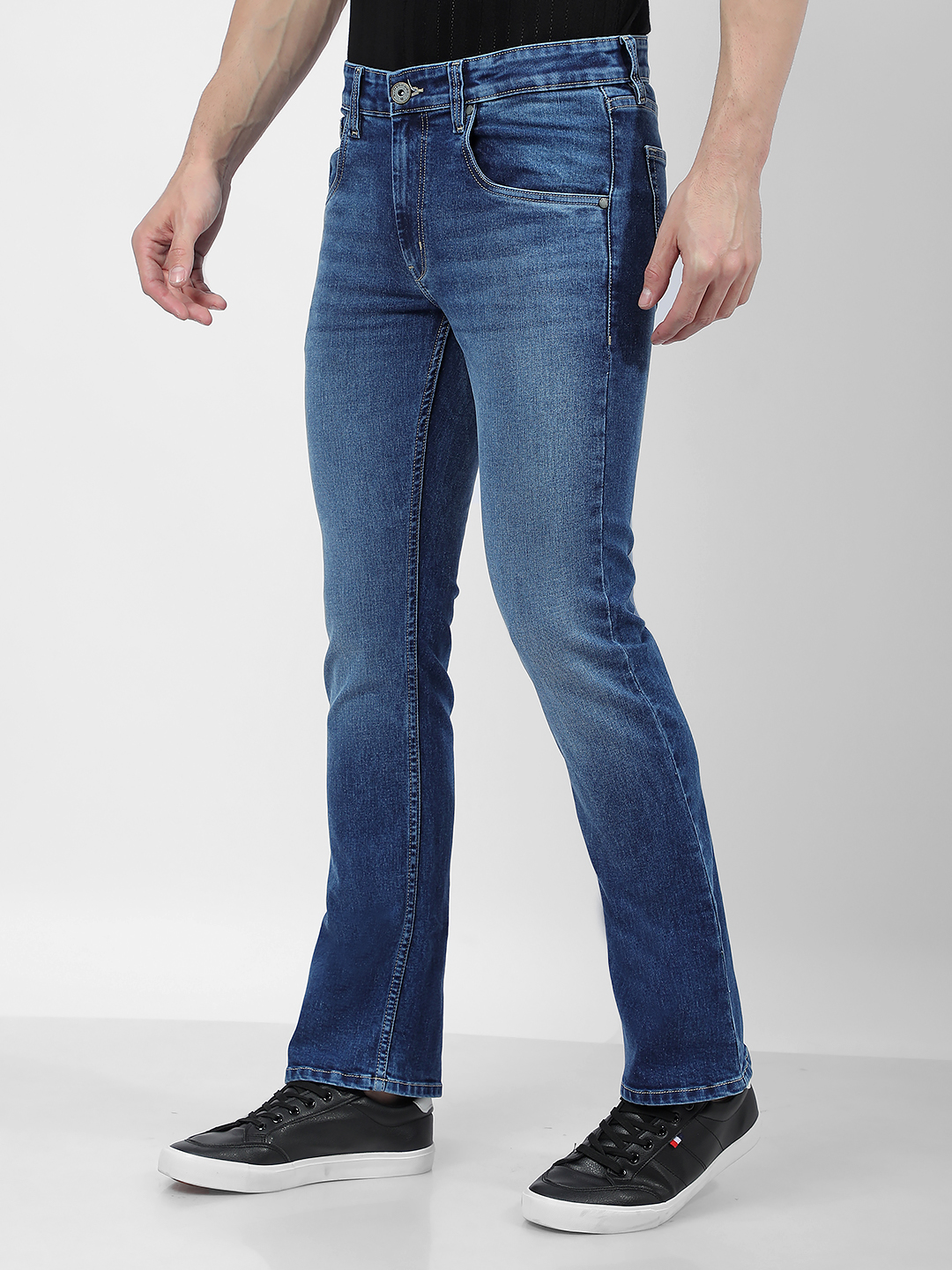 Numero Uno Men Faded Blue Jeans
